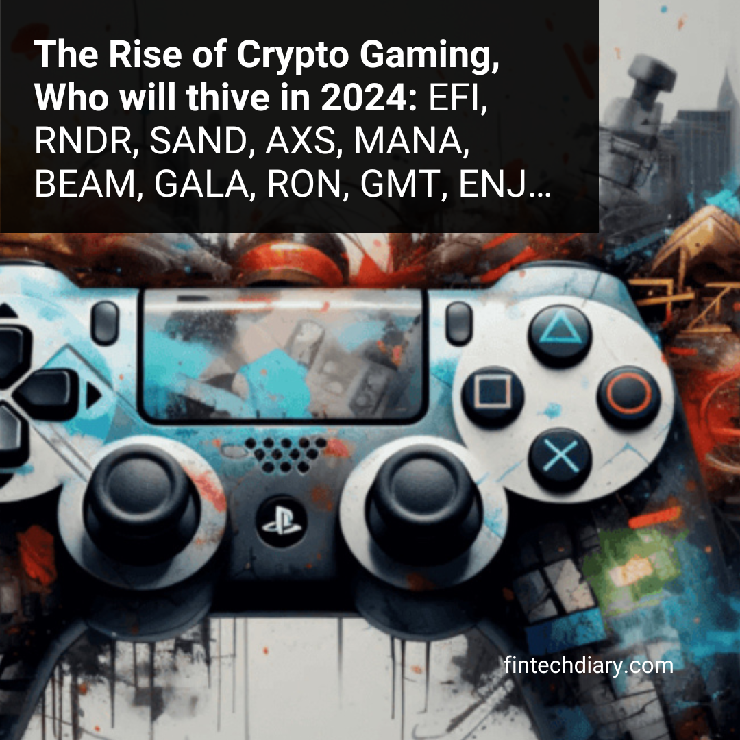 The rise of crypto gaming in 2024…